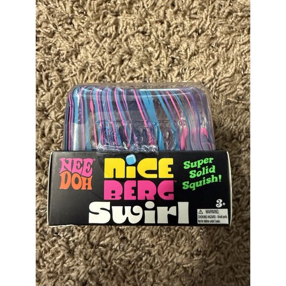 Schylling Toys Needoh Nice Berg Swirl Xl Giant Nee Doh Squishy 